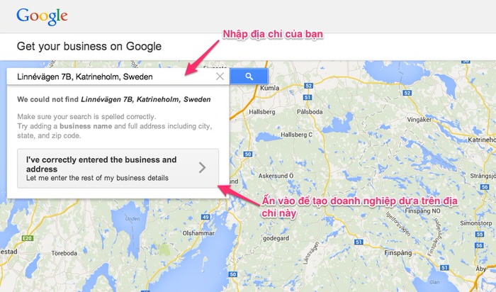 Hướng dẫn đưa địa chỉ lên Google Maps 2