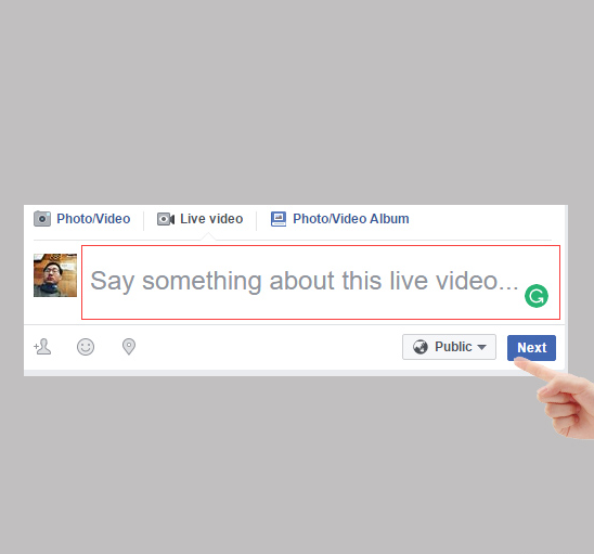 Phát trực tiếp live stream trên Facebook bằng máy tính-3