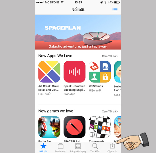 Cách tải lại ứng dụng đã xoá của App Store trên iOS 1