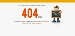 5 cách thể hiện trang 404 Error hiệu quả nhất bạn nên tham khảo