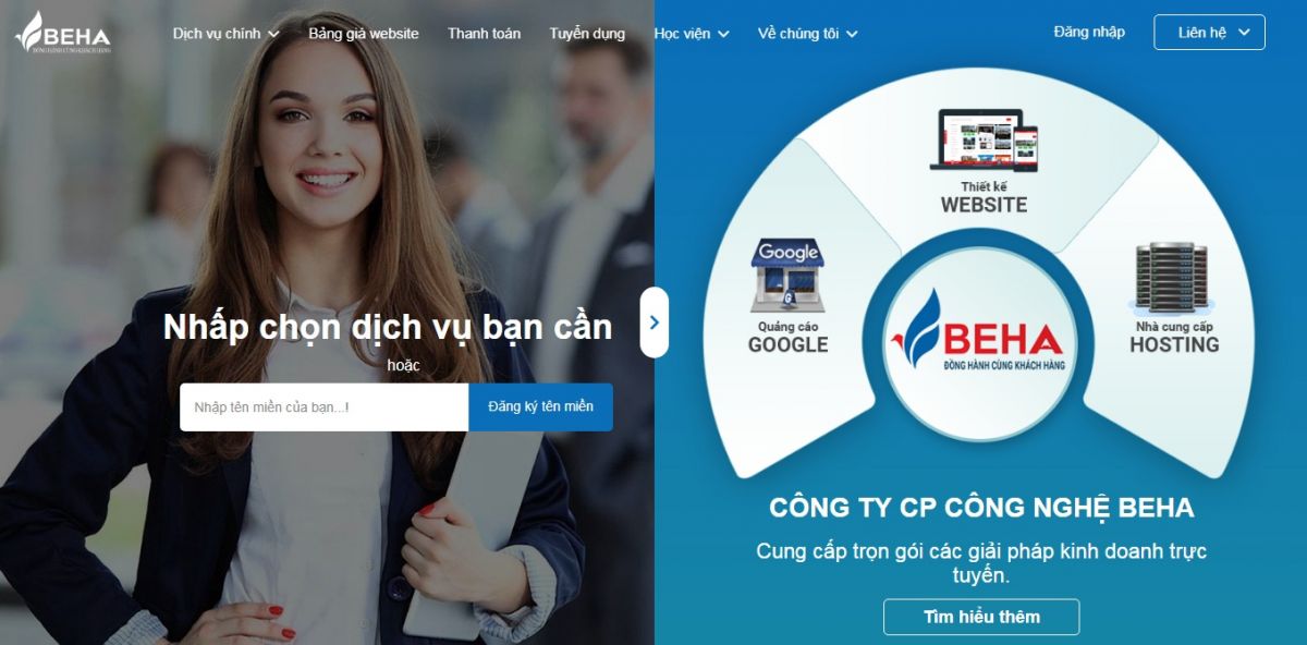 Công ty chuyên thiết kế web và quảng cáo Google tại Đà Nẵng